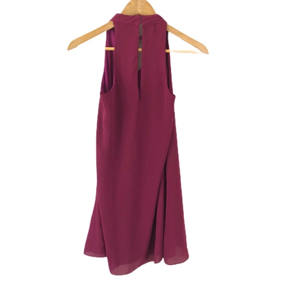 Olivacious Magenta Swing Dress - Picture 5 of 8